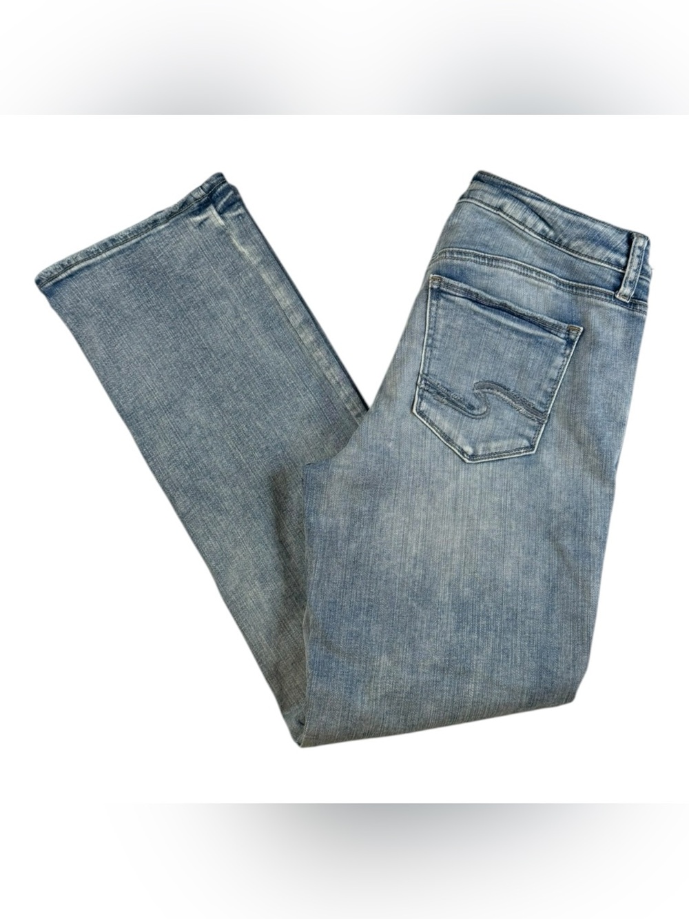 Silver Jeans Suki Slim Boot Light Wash Jeans 31x31